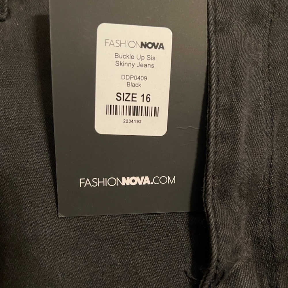 Buckle Up Sis Skinny Jeans Fashion Nova